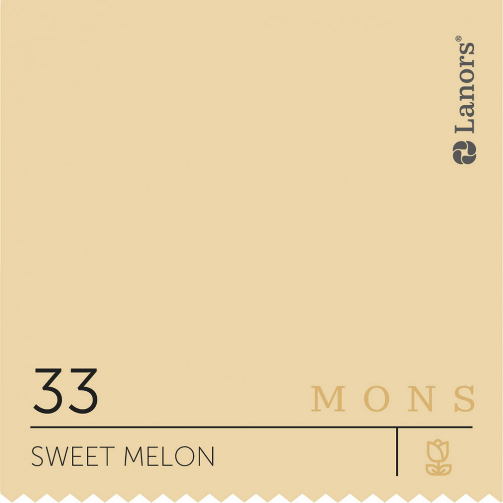 Краска Lanors Mons «Sweet Melon» (Сладкая дыня), 33